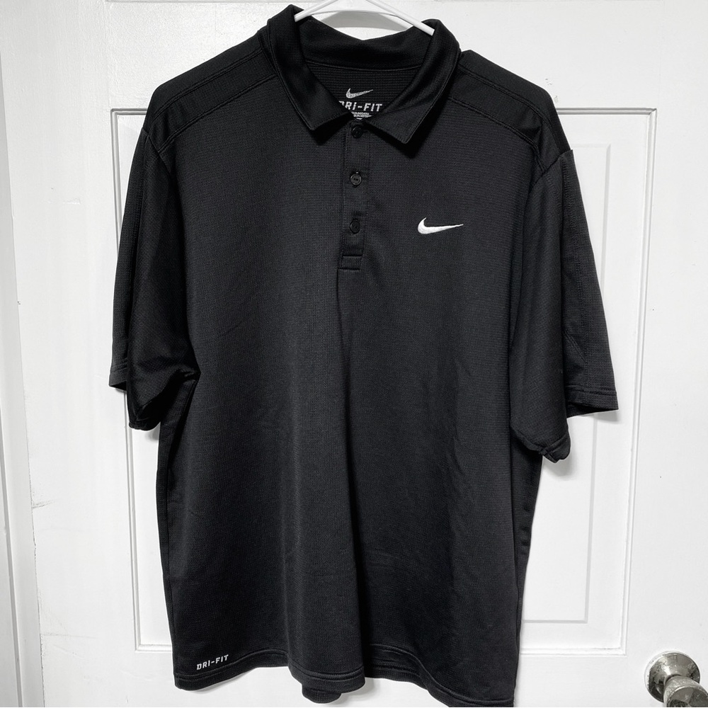 Nike Dri-FIT Men’s Tennis Polo Black
